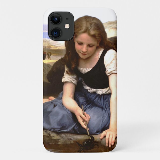 The Crab Le Crab 1869 William Adolphe Bouguereau Case-Mate iPhone Case (Back)