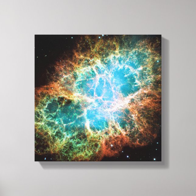 The Crab Nebula Canvas Print (Front)