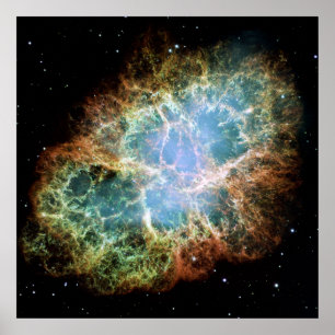 The Crab Nebula Poster