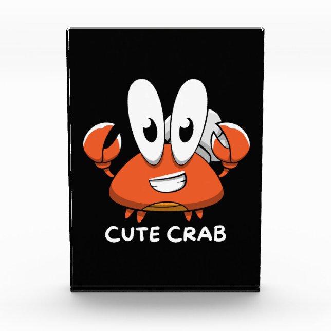 The Crabtastic Cutie Photo Block (Front)