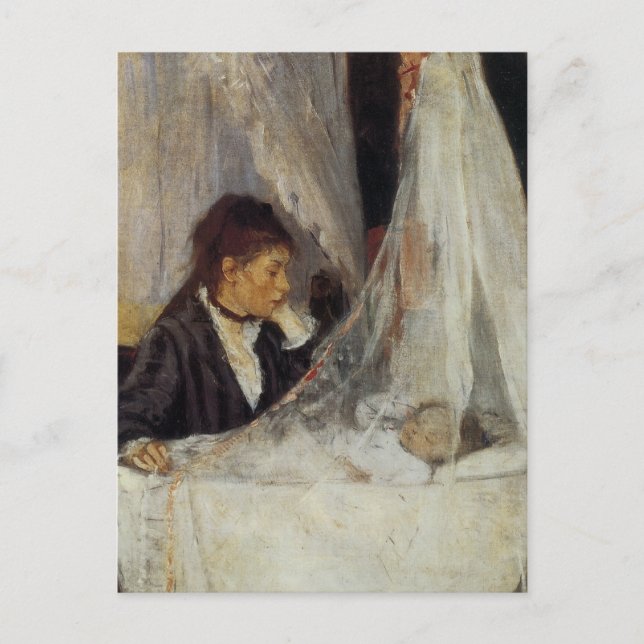 The Cradle by Berthe Morisot Postcard (Front)
