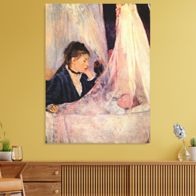 The Cradle, famous painting, Canvas Print (Insitu(LivingRoom))