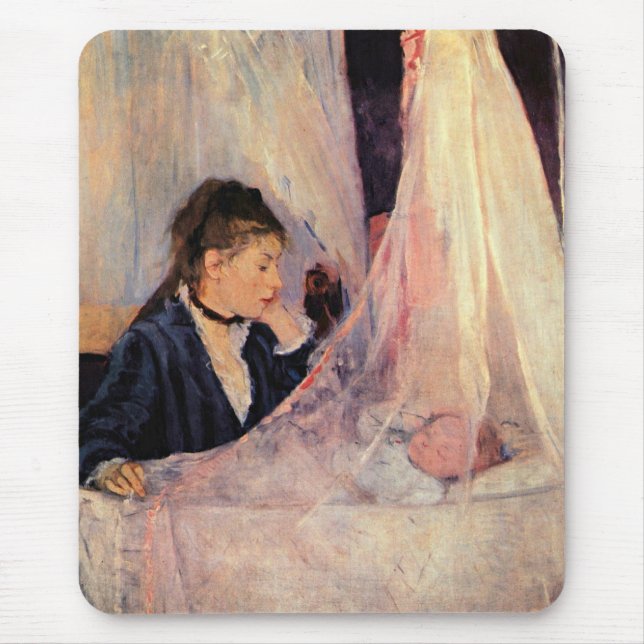 The Cradle, famous painting, Mouse Pad (Front)