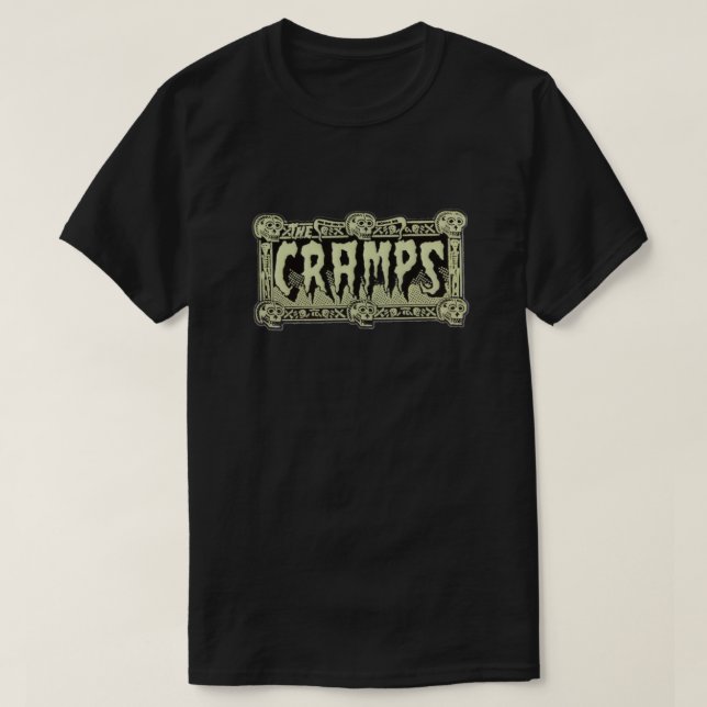 The Cramps Drug Train Logo T-Shirt (Design Front)