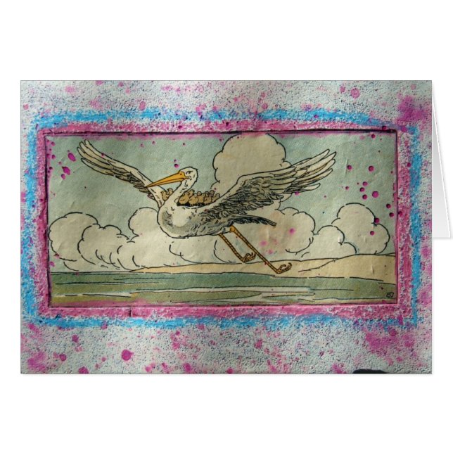 The Crane Helps the Sparrows (Front Horizontal)