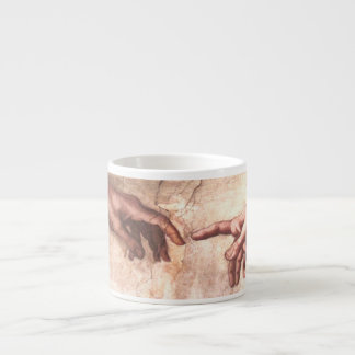 THE CREATION OF ADAM-ESPRESSO MUG
