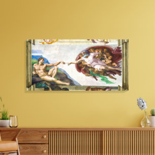 The Creation of Adam   Michelangelo   Canvas Print