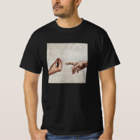The Creation of Adam - Michelangelo - Italian Hand