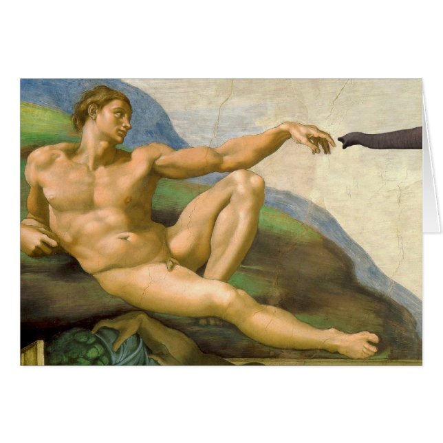 The Creation Of Adam Parody (Front Horizontal)