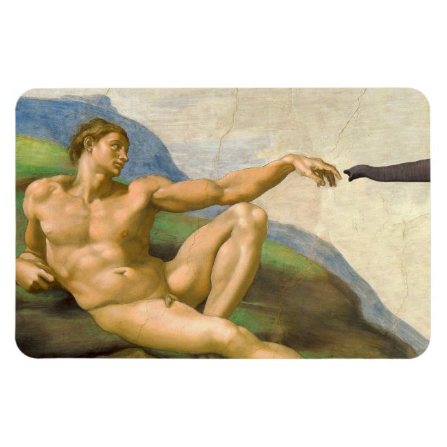 The Creation Of Adam Persiflage Magnet (Horizontal)