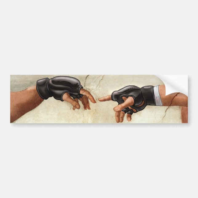 The Creation of MMA Bumper Sticker (Front)