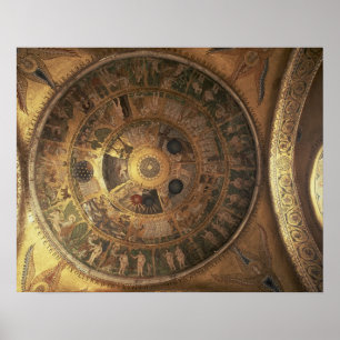 The Creation of the World, from the Genesis Cupola Poster