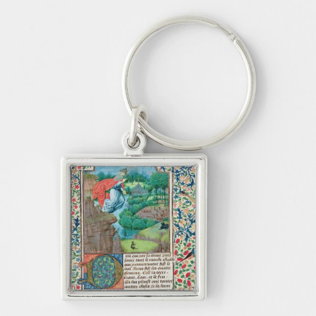The Creation World, from 'Traite de Medecine' Keychain (Front)