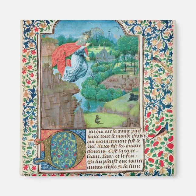The Creation World, from 'Traite de Medecine' Magnet (Front)