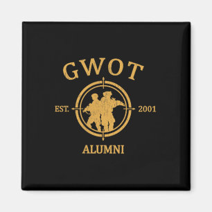The Creative Armoury Gwot Global War On Terrorism  Magnet