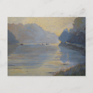 The Creek Autumn Postcard