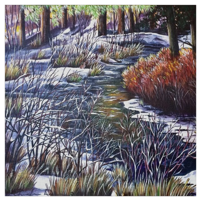 The Creek Fall Fabric (Swatch)