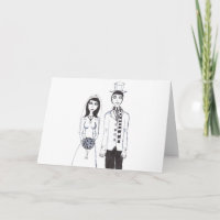 The Creepy Wedding, Thank you cards
