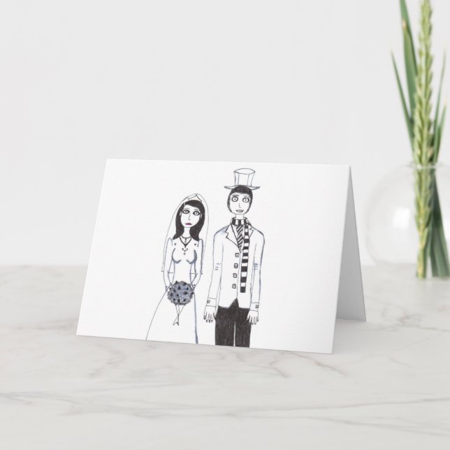 The Creepy Wedding, Thank you cards (Front)