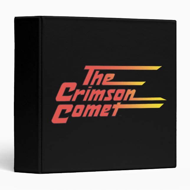 The Crimson Comet Logo Binder (Front/Spine)