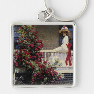 The Crimson Rambler Keychain