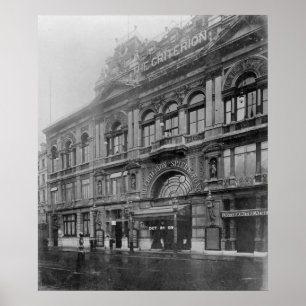The Criterion Restaurant and Theatre, 1902 Poster