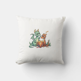 The Critical Fail Club Throw Pillow