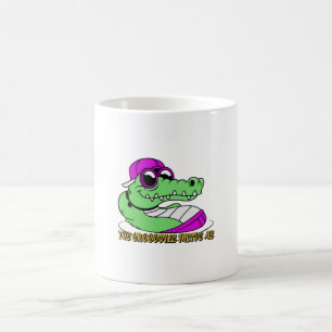 The Crocodile inside me cute beautiful design Coffee Mug