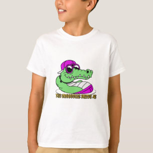 The Crocodile inside me   cute beautiful design T-Shirt