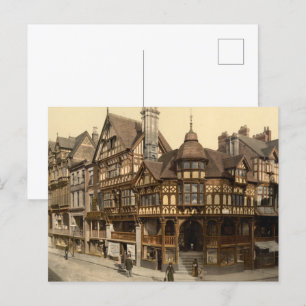 The Cross and Rows, Chester, Cheshire, England Postcard