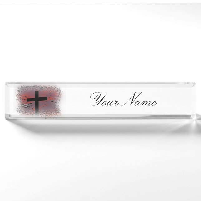 The Cross and you Nameplate (Front)