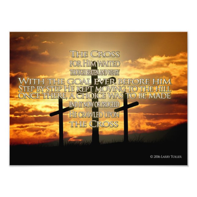 The Cross Photo Print (Front)