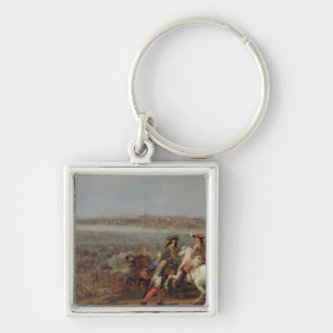 The Crossing of the Rhine, 12th June 1672 Keychain