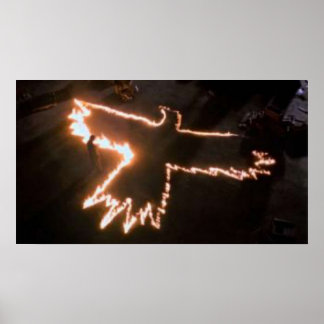 THE CROW Fire Bird Poster