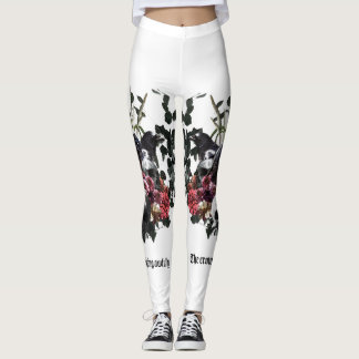 The Crow Laughing Awfully Leggings