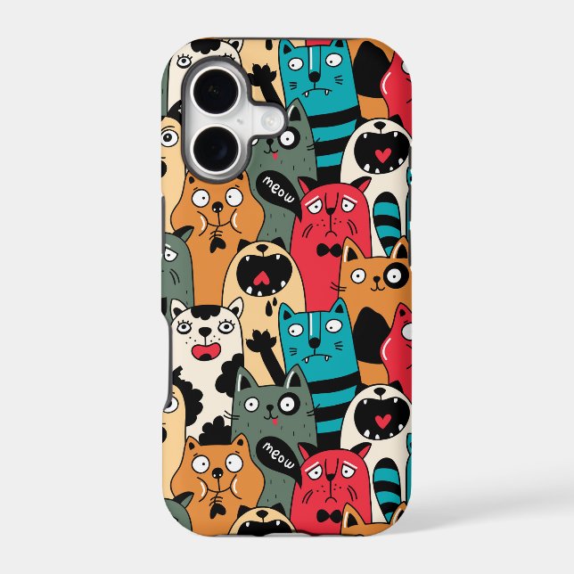 The crowd of cats (Back)