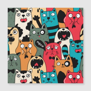 The crowd of cats