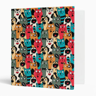 The crowd of cats binder