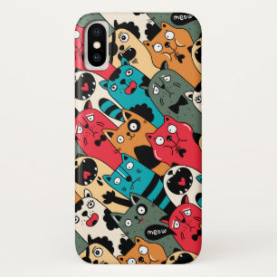 The crowd of cats Case-Mate iPhone case