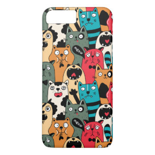 The crowd of cats Case-Mate iPhone case