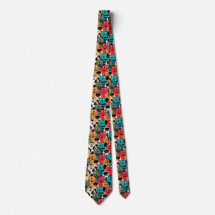 The crowd of cats tie