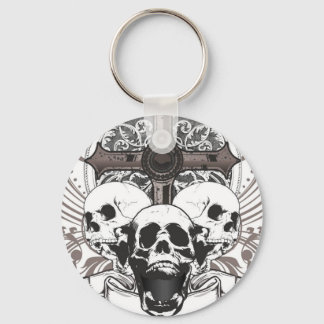 The Crown and Cross Keychain