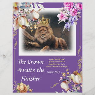 The Crown Awaits the Finisher Stationary