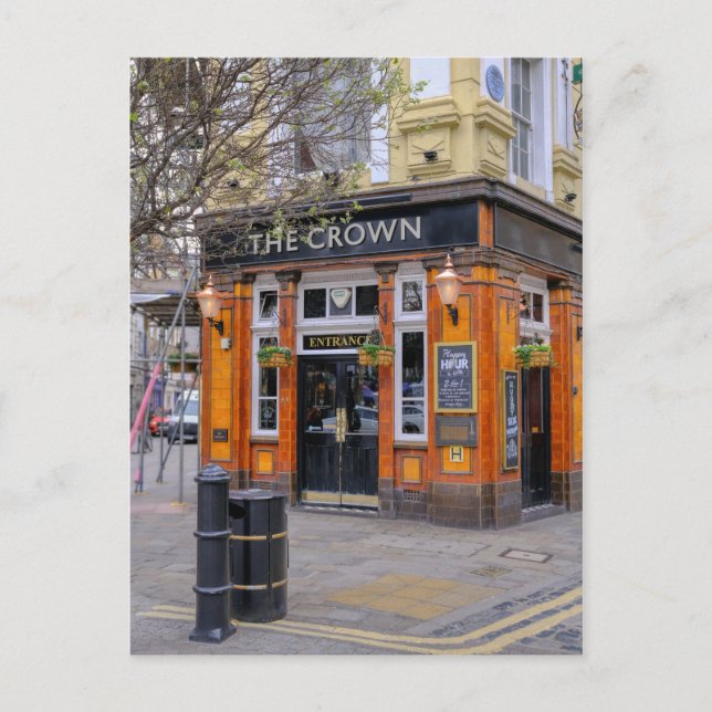 The Crown, Covent Garden, London UK Postcard (Front)