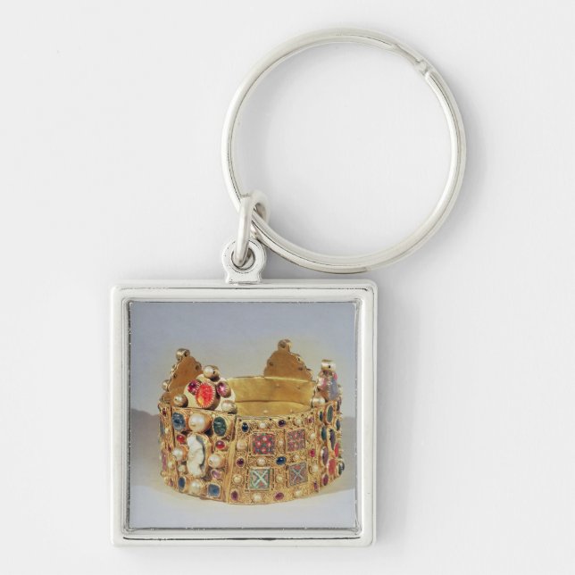 The Crown of Hildesheim Keychain (Front)