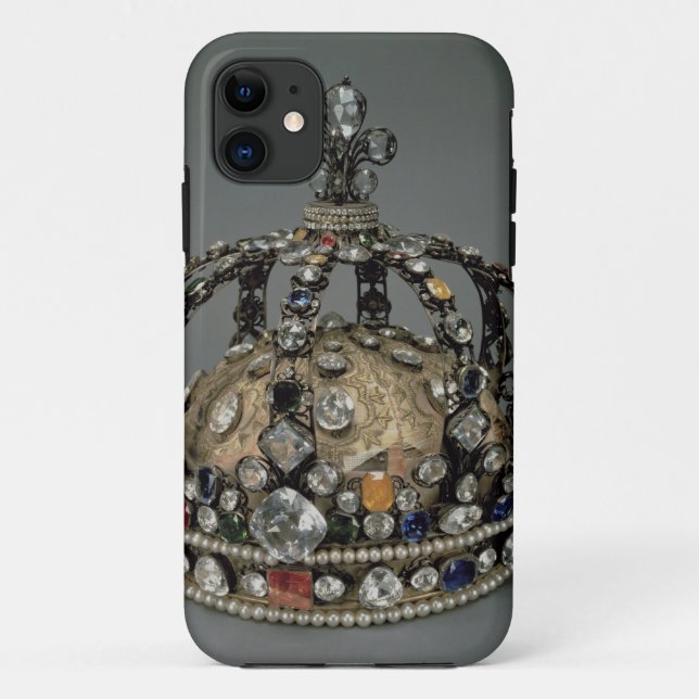 The Crown of Louis XV, 1722 (gilded silver, replac Case-Mate iPhone Case (Back)
