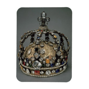 The Crown of Louis XV, 1722 (gilded silver, replac Magnet
