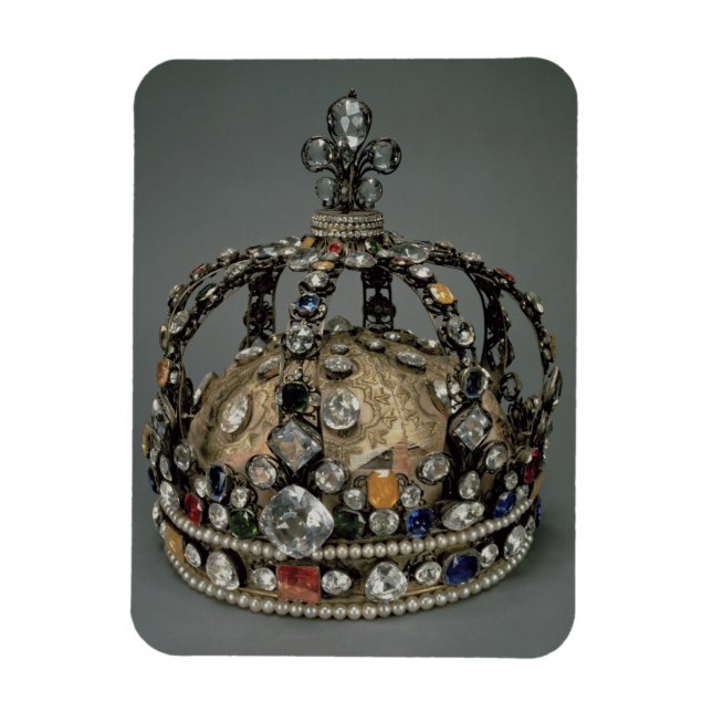 The Crown of Louis XV, 1722 (gilded silver, replac Magnet (Vertical)