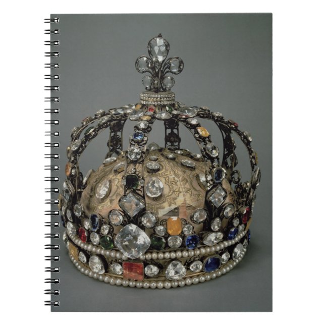 The Crown of Louis XV, 1722 (gilded silver, replac Notebook (Front)