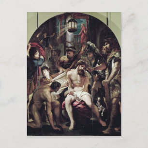 The Crowning with Thorns, 1602 Postcard